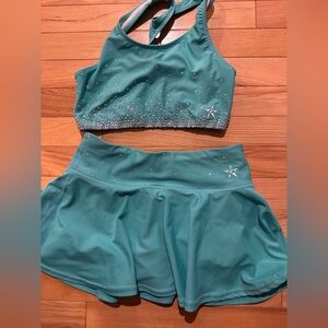 Teal Kids Activewear Set